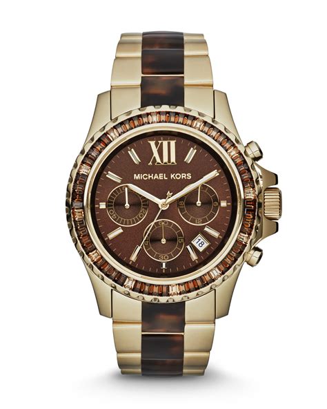 michael kors everest mid size chronograph watch